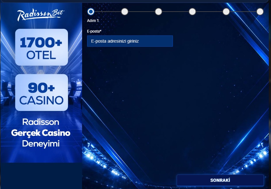 RadissonBet nasıl erişilir